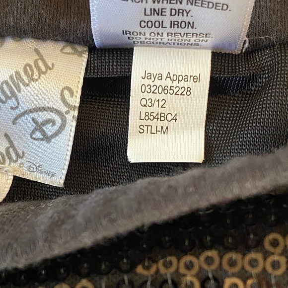 Disney D-Signed Skylar Lewis Girl Vs Monster mini skirt sequin M - Picture 11 of 14